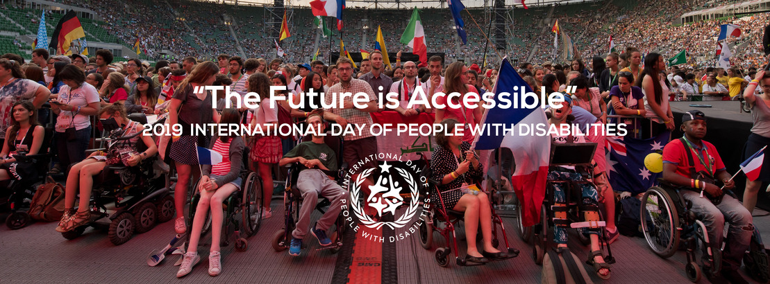 International Day of People With Disabilities the Future is Accessible Banner