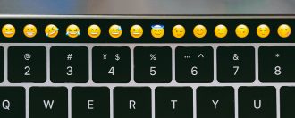 keyboard for emojis that are translated