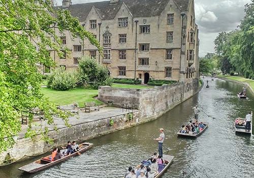 Punting in Cambridge